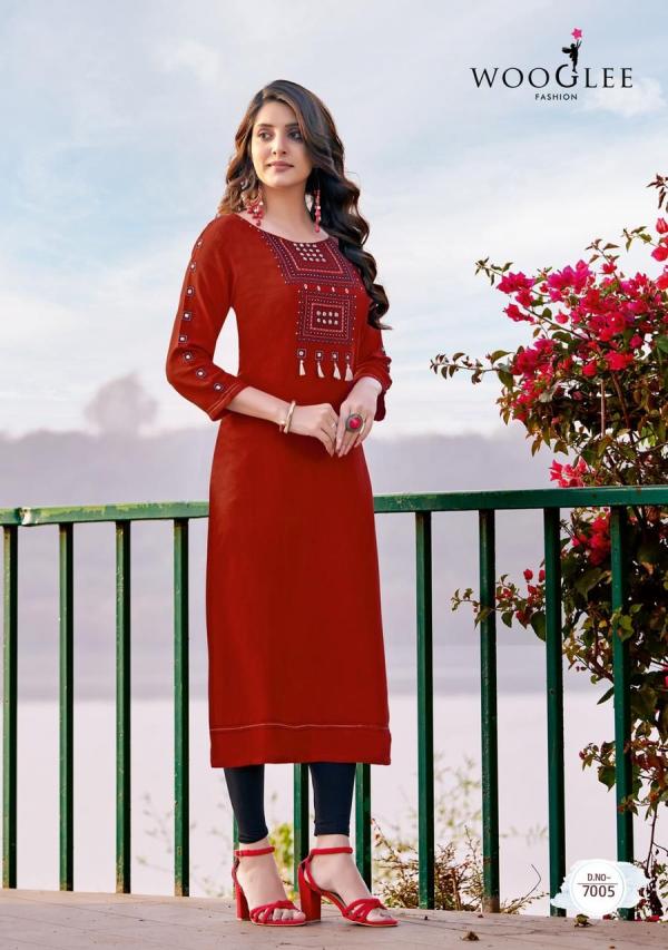 Wooglee 4Ever 2 Ethnic Wear Designer Kurti Collection